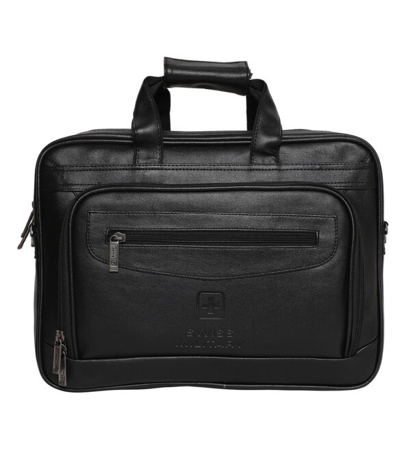 Swiss Military (Wipro) Premium Leatherette Laptop Sling Bag