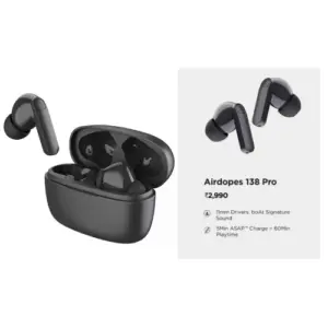 BoAt (Wipro) Airdopes 138 Pro Earbuds