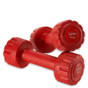 Lifelong (Wipro) PVC Dumbbells-Red