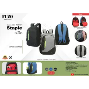 FUZO (Wipro) Staple Laptop Backpack