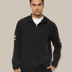 Hummel-VICTOR WINDBREAKER JACKET Black