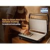 KENT Sandwich Grill | Ceramic Coated,Non-Toxic,Non Stick,Fixed Grill plate | Toaster Griller Sandwich Maker - Image 2