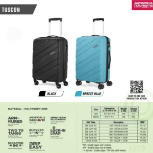 American Tourister- TUSCON 55cm SA8-401
