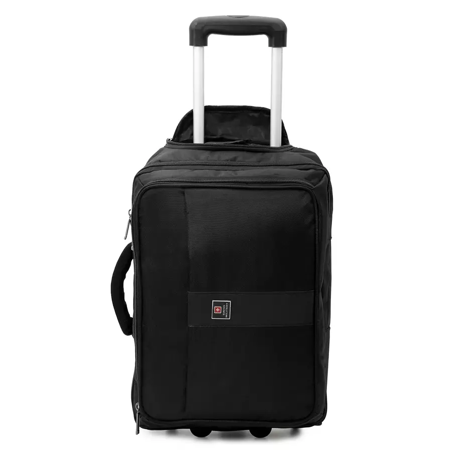Swiss Military Laptop Briefcase Cum Trolley Bag LTB4A