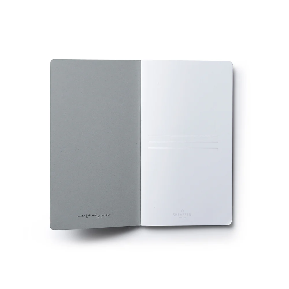 Sheaffer G2QFGP51 Sheaffer Quikfill 90 GSM Plain Notebook Pack of 2 - Gray - Image 3