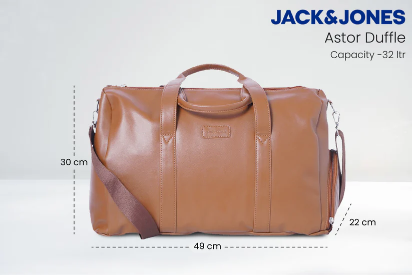 JACK & JONES - ASTOR DUFFLE PRO - TAN - Image 3