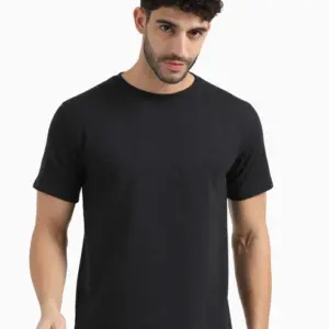 CASLAY SWEAT TEE - Charcoal Melange