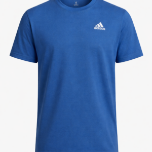 Adidas Poly Cotton Tshirt Blue